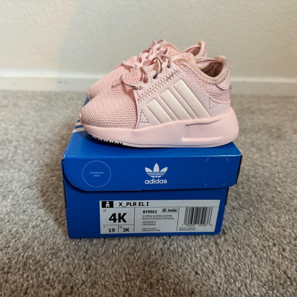 Adidas Pink Sneakers X_PLR EL Infant/Toddler Shoes